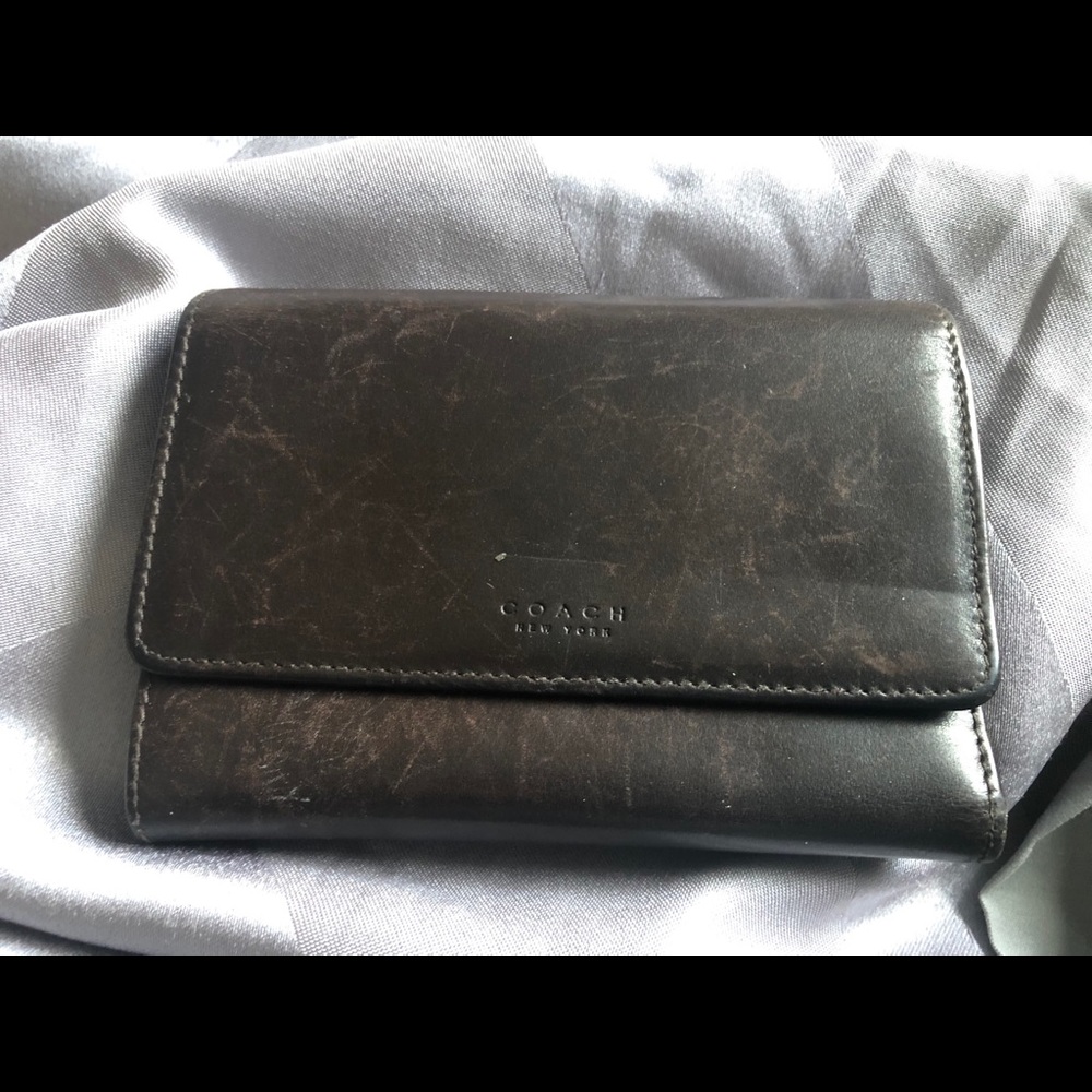 Used coach wallet